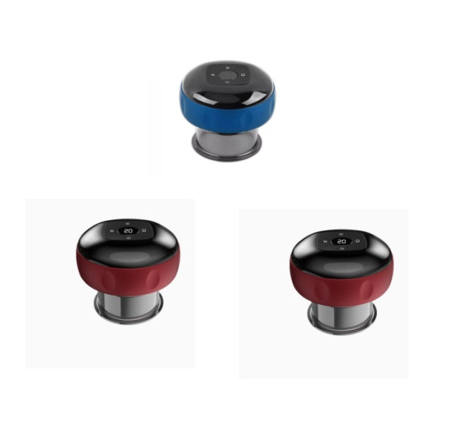 Electric Cupping Massager with Heat – Deep Tissue Anti-Cellulite Body Sculpting Device